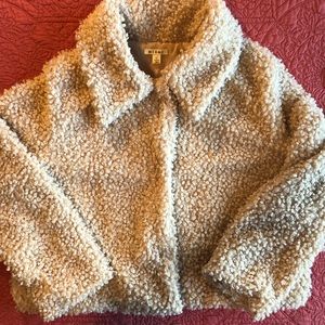 Jacket - Curly lamb like